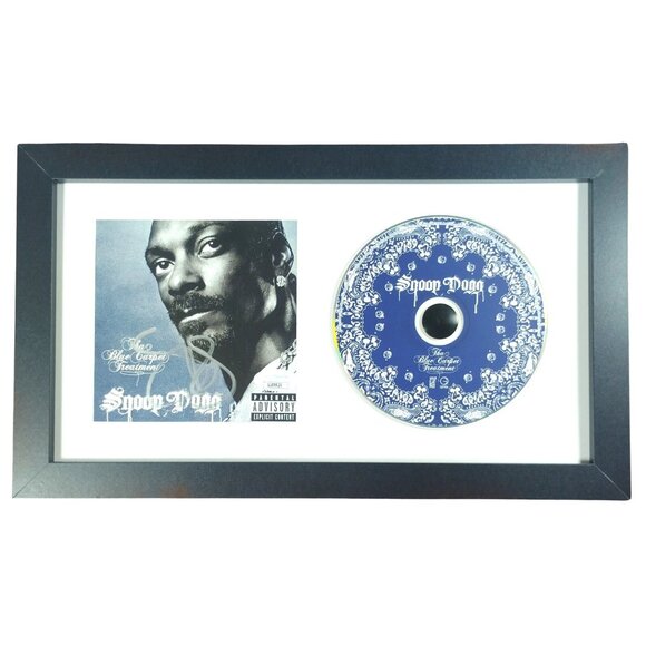 Autograph Other - Snoop Dogg Signed Tha Blue Carpet Treatment CD Framed Wall Display JSA Autograph